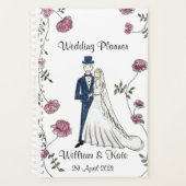 Calendrier personnalisé du Wedding planner de fleu (Devant)