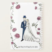 Calendrier personnalisé du Wedding planner de fleu (Dos)