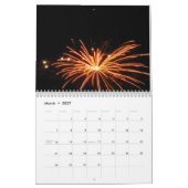 Calendrier personnalisé Fireworks 2022 (Mar 2027)