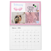 Calendrier personnalisé inspiré par Eras (Feb 2026)