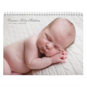 Calendrier Personnalisé Nouveau-né Ajouter votre bébé Photos