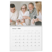 Calendrier personnalisé pour la famille simple min (Jan 2026)