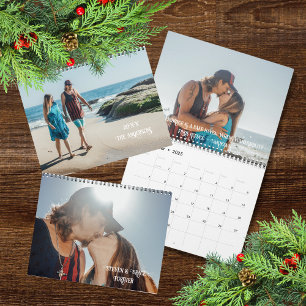 Calendrier Personnalisé Romantique L'amour dit Couples Photos