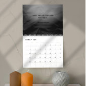 Calendrier personnalisé simple Inspiration minimal