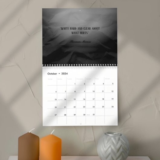 Calendrier personnalisé simple Inspiration minimal