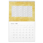 Calendrier personnalisé "STYLE ANTIQUE" + vos phot (Jan 2026)