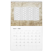 Calendrier personnalisé "STYLE ANTIQUE" + vos phot (Mar 2026)