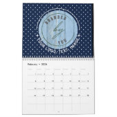 Calendrier Personnaliser Image et Arrière - plan | Deux pages (Feb 2026)