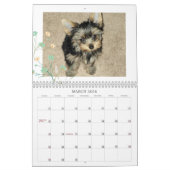 Calendrier Personnalisez-Le ! Photo d'animal de compagnie flo (Mar 2026)