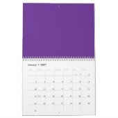 Calendrier Pétales Sereins (Jan 2027)