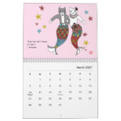 Calendrier Petit chat de sirène (Mar 2027)