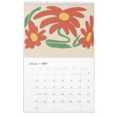 Calendrier petit format 2026 sur une page – Propre (Jan 2027)