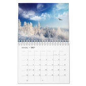 Calendrier petit format Paradis d'hiver (Jan 2027)