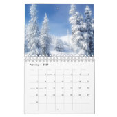 Calendrier petit format Paradis d'hiver (Feb 2027)