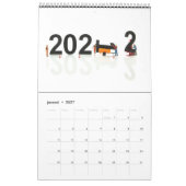 Calendrier Petit kalender mondial 1 (Jan 2027)