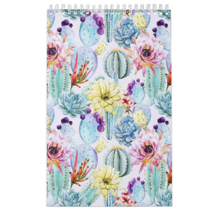 Calendrier Petit Motif Cactus