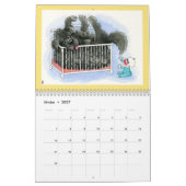 Calendrier Petites empreintes - chiens terre-euve (Feb 2027)