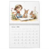 Calendrier Petites filles et leurs amis de la fureur 12 mois (Jan 2026)