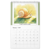 Calendrier Petits Cœurs Leçons de Vie Animaux Mign (Feb 2027)