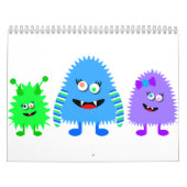 Calendrier Petits monstres mignons (Protection)