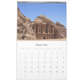 Calendrier Pétra Jordanie (Jan 2027)