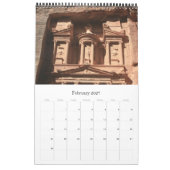Calendrier Pétra Jordanie (Feb 2027)