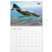 CALENDRIER PHANTOM DE COMBAT - F-4 PHANTOM MILITAIRE AMÉRICAI (Jan 2027)