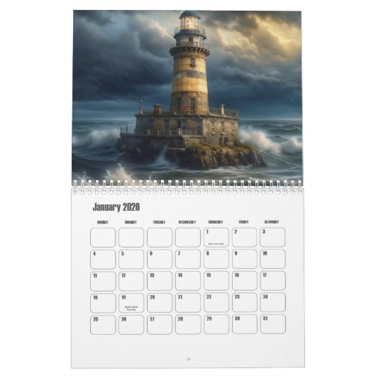Calendrier phare (Jan 2026)