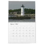 Calendrier phare 2017 de la Nouvelle-Angleterre (Feb 2026)