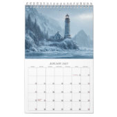 Calendrier Phare pittoresques (Jan 2027)