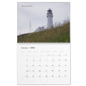 Calendrier Phares d'Angleterre (Jan 2026)