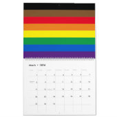 Calendrier Philly Pride diversité drapeau arc-en-ciel (Mar 2026)