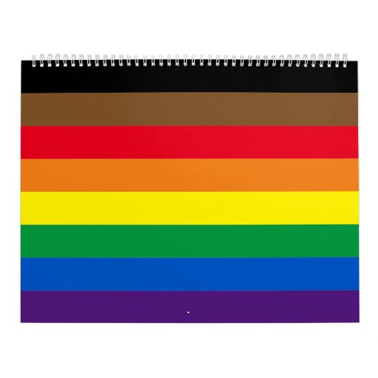 Calendrier Philly Pride diversité drapeau arc-en-ciel (Protection)