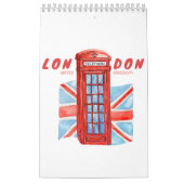 Calendrier Phonebooth de Londres (Protection)