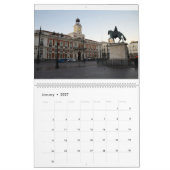 Calendrier photo 12 mois Madrid, Espagne (Jan 2027)