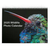 Calendrier photo 2025 de la faune (Protection)