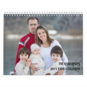 Calendrier photo 2026 13 Photos et titre personnal (Protection)