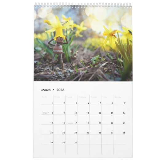 Calendrier photo Acorn Elves / Dubanci (Mar 2026)