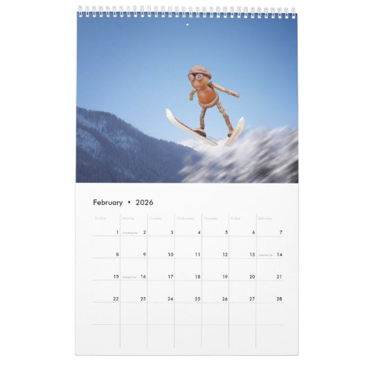 Calendrier photo Acorn Elves / Dubanci (Feb 2026)