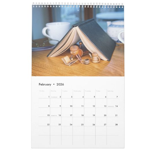 Calendrier photo Acorn Elves / Dubanci (Feb 2026)