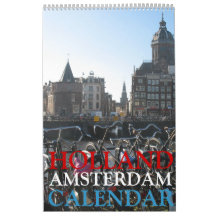 Calendrier photo Amsterdam