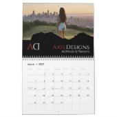 Calendrier photo Architect | Conception du plan di (Mar 2027)