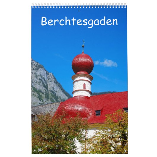 Calendrier photo Berchtesgaden 12 mois (Protection)