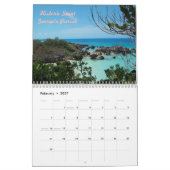 Calendrier photo Bermudes (Feb 2027)