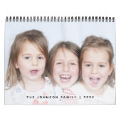 Calendrier Photo Classique 2026 (Protection)