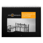 Calendrier photo d'art monochrome (Protection)