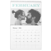 Calendrier photo de 12 mois (Feb 2026)