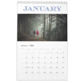 Calendrier photo de 12 mois (Jan 2026)