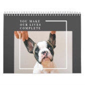 Calendrier Photo de chien moderne | Devis de chien (Protection)