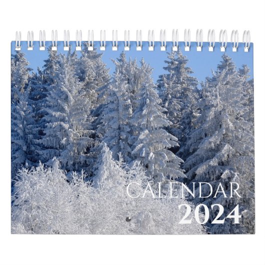 Calendrier Photo de collection familiale moderne 2024 (Protection)